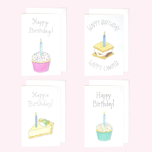 Assorted Birthday Card Set