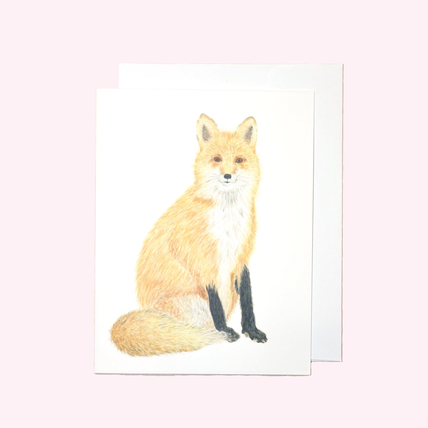 Friendly Fox Note Card
