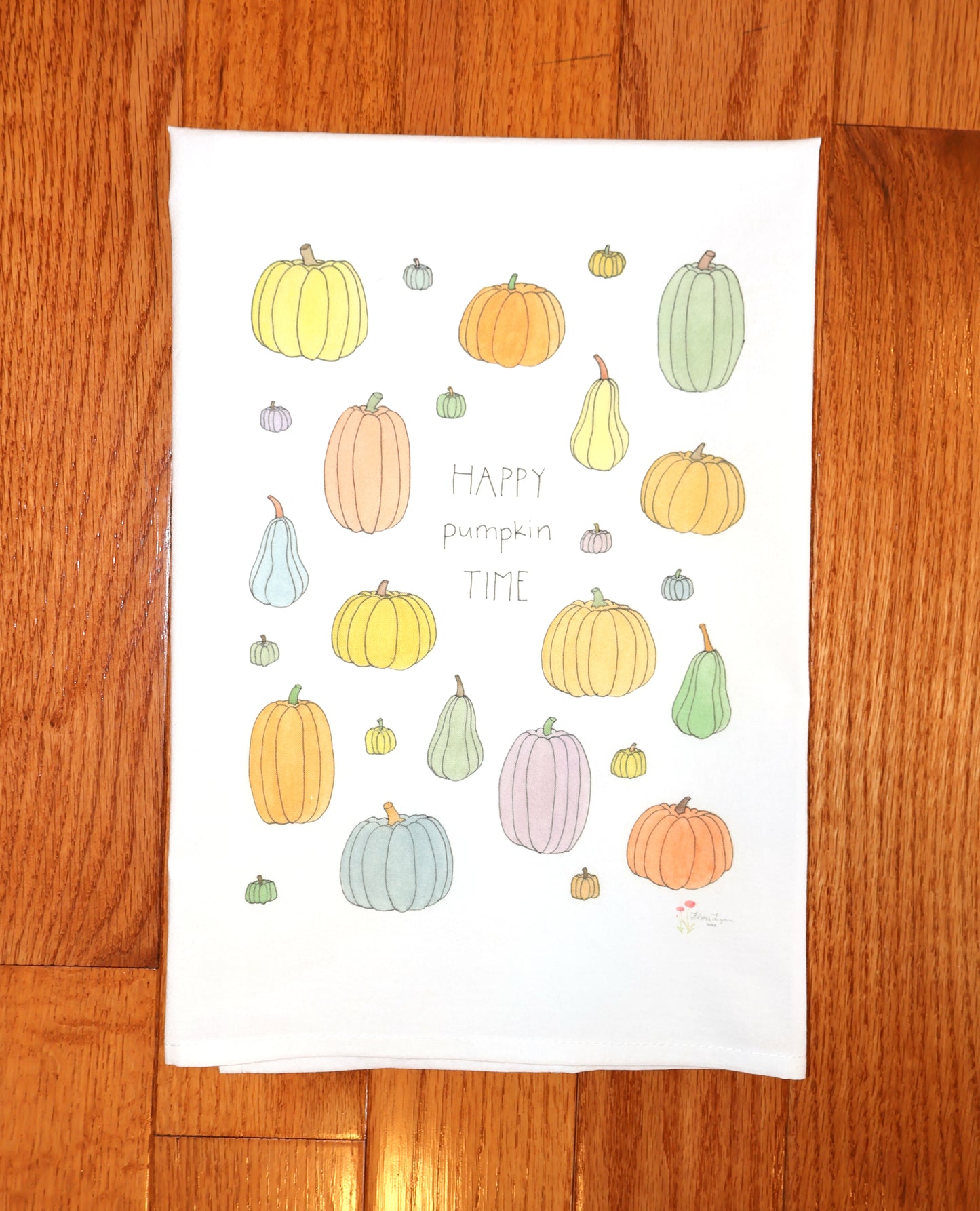 Happy Pumpkin Time Kitchen Towel