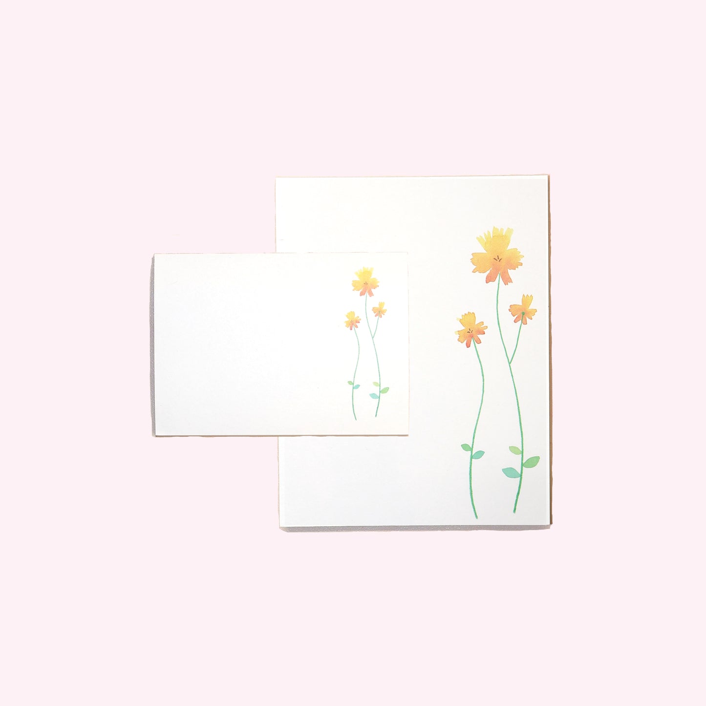 Marmalade Stars Notepad + Sticky Notes Set