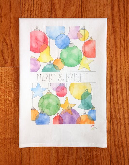 Merry & Bright Kitchen Towel