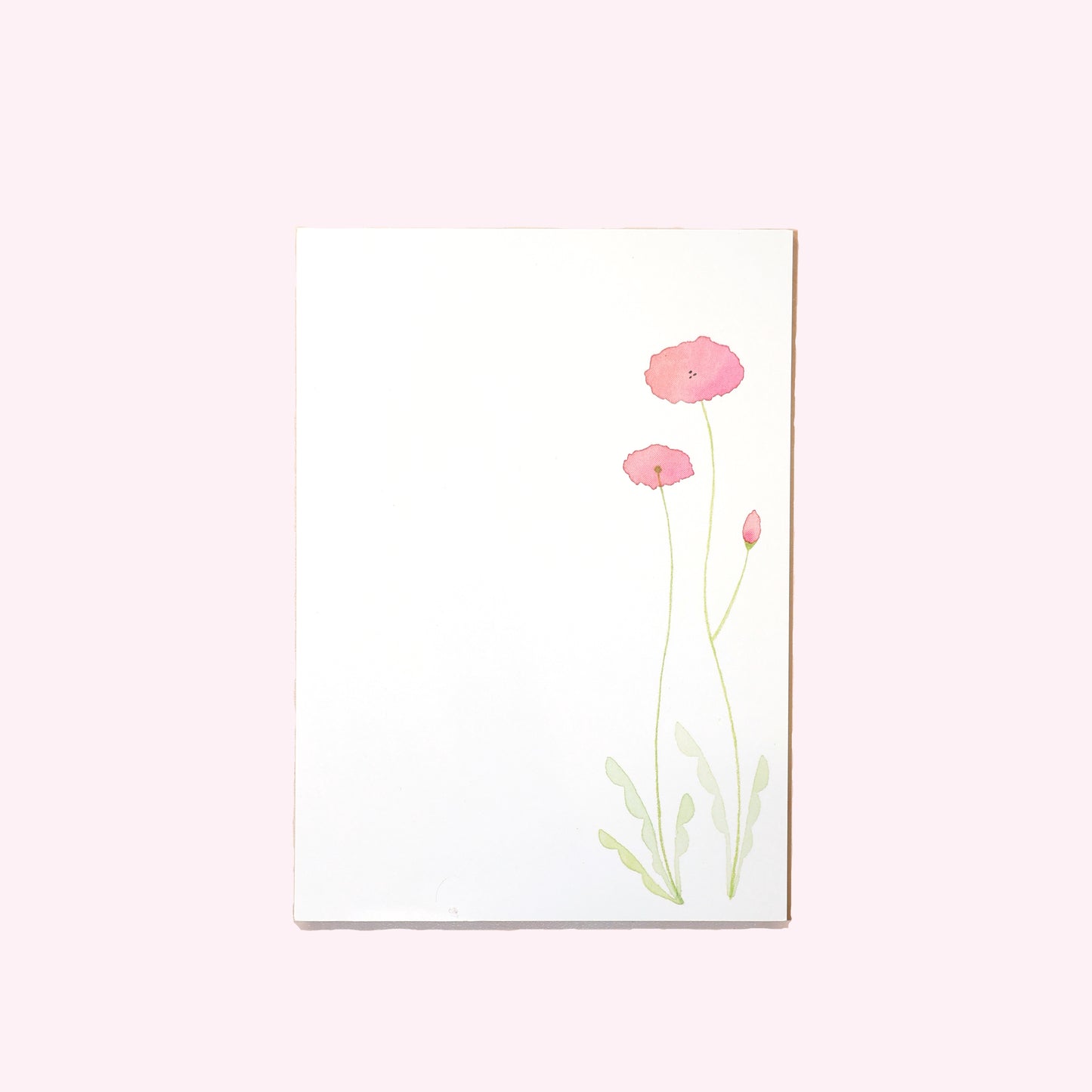 Ruby Blooms Notepad