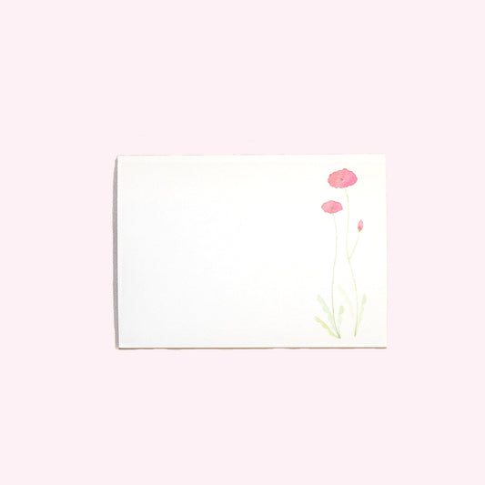 Ruby Blooms Sticky Notes