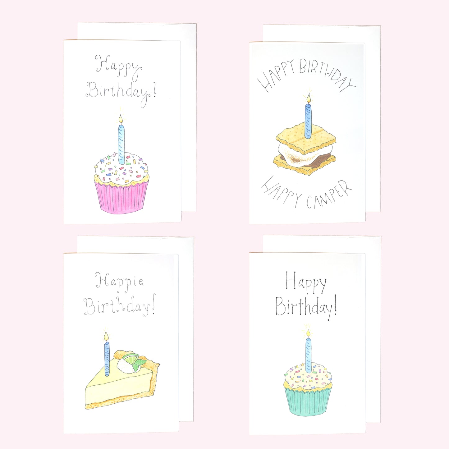Assorted Birthday Card Set