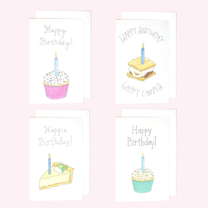 Assorted Birthday Card Set