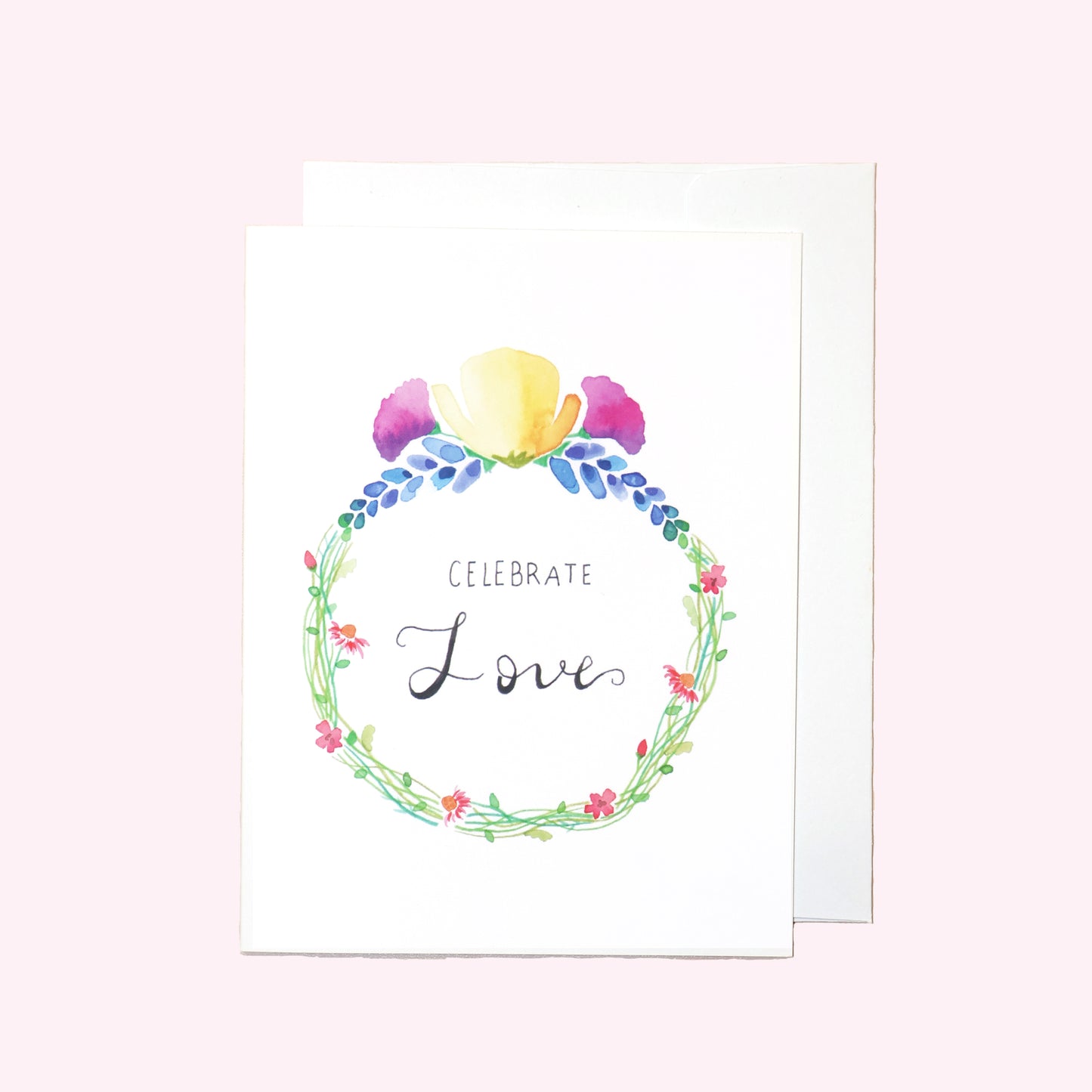 Celebrate Love Note Card