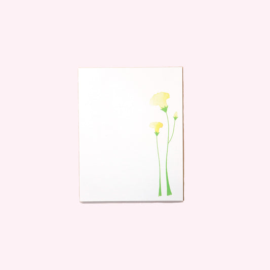 Golden Bells Notepad